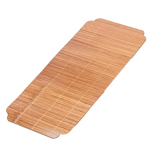 Omabeta Tapis de Table à thé tissé à la Main, Tapis Isolant élégant pour Tables à Manger, Bureaux, Chemin de Table Imperméable pour Service à thé,...