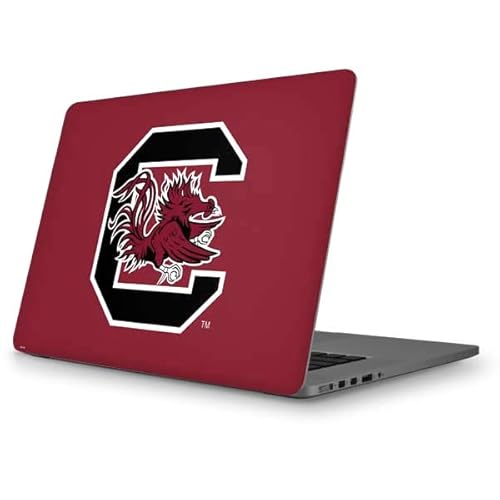 Skinit Decal Laptop Skin Compatible with MacBook Pro 13-inch (2014) - Officially Licensed College South Carolina Gamecocks Logo Red Design