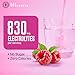 KEY NUTRIENTS Multivitamin Electrolytes Powder No Sugar - Juicy Raspberry Electrolyte Powder - Hydration Powder - No Calories, Gluten Free Keto Electrolytes Powder - 90 Servings - Made in USA
