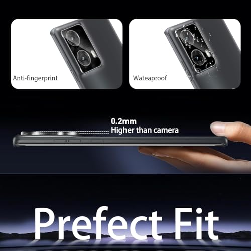 Image of Xmon Back Camera Lens Protector for Motorola G85 (1 Pack) Premium Camera Glass Protector Guard, Anti-Scratch, Ultra-Clear, Easy Installation
