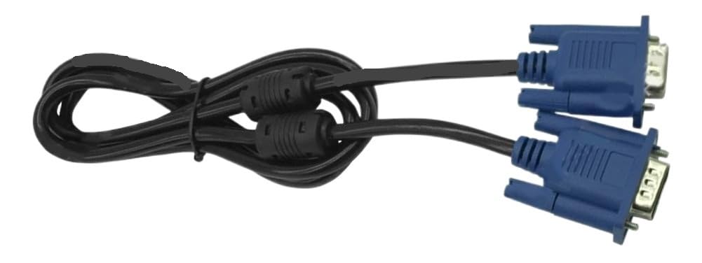 Câble VGA 1,5 m - Large application pratique - Plug Play - VGA mâle vers mâle - Câble de connexion VGA