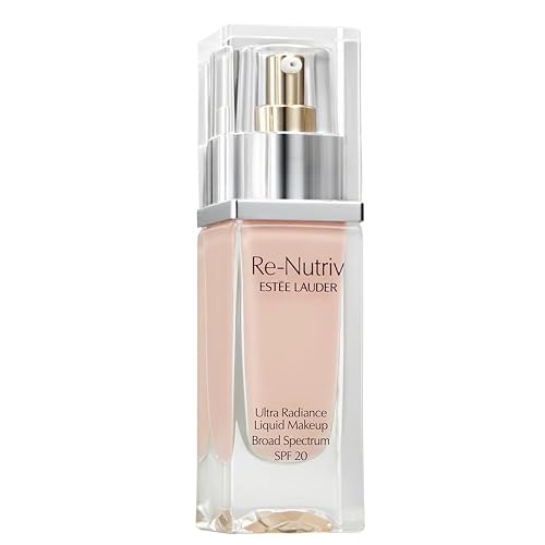 Miniatura 10 de Estee Lauder Re-Nutriv Ultra Radiance Base de Maquillaje Líquido SPF 20 - 1W1 Hueso 1 fl oz Nueva versión