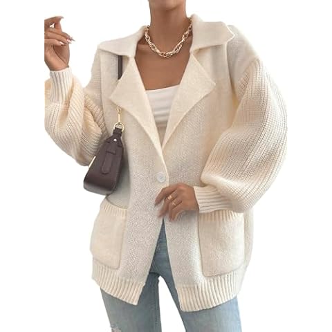 SHEWIN Women’s Knit Cardigan Cover