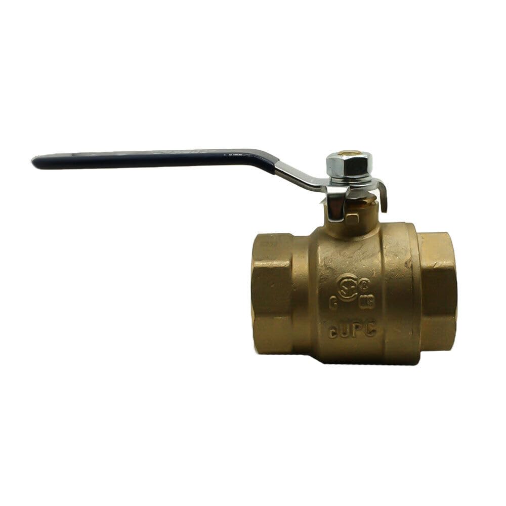 1 Pc 3/4 Inch IPS Full Port Brass Ball Valve