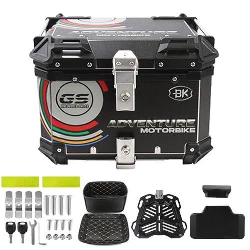 Top Case 45L pour Moto Coffre de Moto 55L 65L Sac arrière robuste