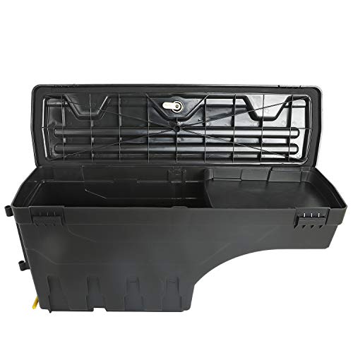 Tyfyb Rear Driver & Passenger Side Truck Bed Storage Box Tool Box Compatible With Tundra 2007-2020 Pickup Lockable Storage Box Replaces 02Isc2003Lbk，02Isc2003Rbk Pair #TOP2