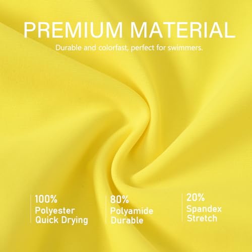 YINYOUYU Mens Swim Briefs Bikini Drawstring Swimwear Beach Board Surf Quick Dry Swimsuits Trunks3