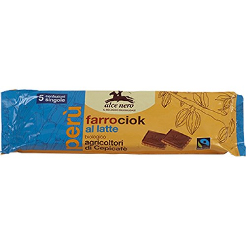 Alce Nero - Galletitas De Espelta Con Chocolate - 3778-28Gr-Alcenero