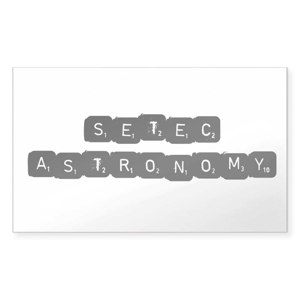 CafePressSetec Astronomy Rectangle Sticker Rectangle Bumper Sticker Car Decal
