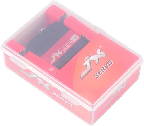 Miniatura 8 de JX Servo PDI-HV5921MG 44.1lbs Engranaje de metal de alta precisión de alto voltaje digital sin núcleo estándar para 18 110 RC Car Crawler Boat