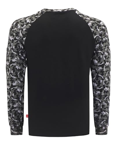 BOCOMAL FR Shirts Flame Resistant Shirts NFPA2112 7oz Work Men's Fire Retardant Henley Shirt - Image 4