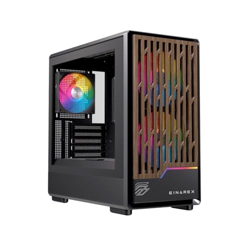Amazon.co.jp: EINAREX PULSE PM400 RGB Micro-ATX Compatible PC Case