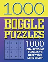 1000 boggle Puzzles Book: 1000 Large Print Boggle for Seniors, Challenging Puzzles to Keep Your Mind Sharp B0BMDPJ5VV Book Cover