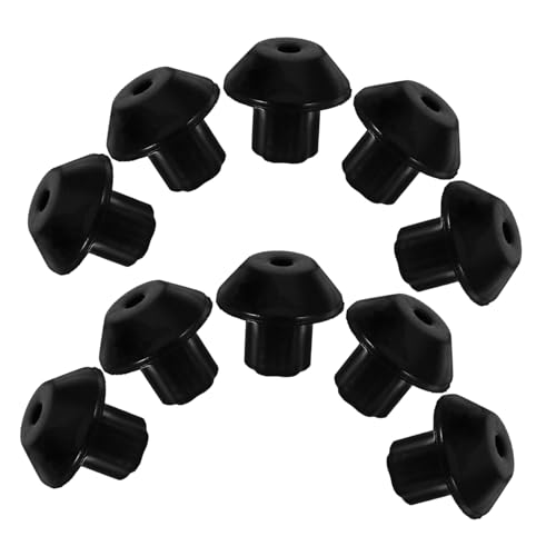 VICASKY Gas Stove Rubber Feet Pads 16pcs Gas Burner Rubber Foot Replacement Non-slip for Kitchen Cooktop Appliances Accessories