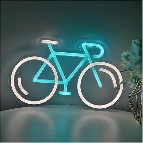 Veilleuse de chambre vélo, le cadeau idéal en néon décoratif