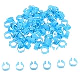 100 Stück Taubenidentifizierungsring Leicht, Kompakt, Blau