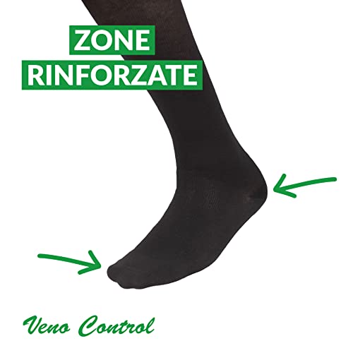 VENO CONTROL Gambaletti Elastici Unisex Adulto 140...