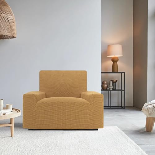 Funda sillón super elástica universal FAVERTI Jacquard tacto algodón 3