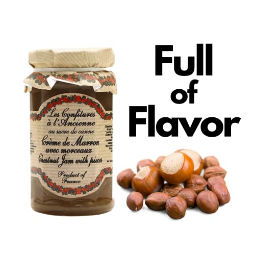 Chestnut Jam (Crème De Marrons) Andresy All Natural French Jam Pure Sugar Cane 9 Oz Jar Confitures A L'ancienne, One #TOP1