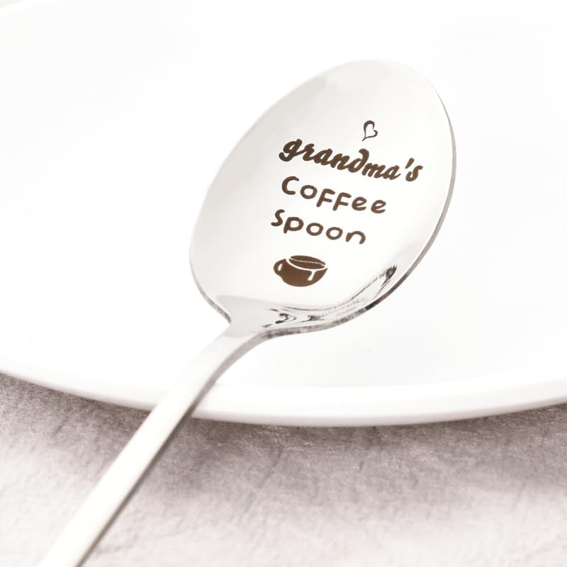 Miniatura 3 de Regalos de Navidad para abuela, abuela, abuela, cuchara de café, regalo para abuela, abuela, cumpleaños, día de la madre, regalo para niñera,