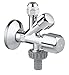 Price comparison product image Grohe Original was Combination Angle Valve DN 10, Pack of 1, 22034000