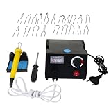 Fer à souder : la poignée légère est une protection contre la chaleur qui vous offre une prise en main confortable, kit de pyrogravure