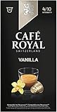 Café Royal Vanilla Flavoured Edition, 10 Nespresso kompatible Kapseln (1 x 10 Kaffeekapseln)