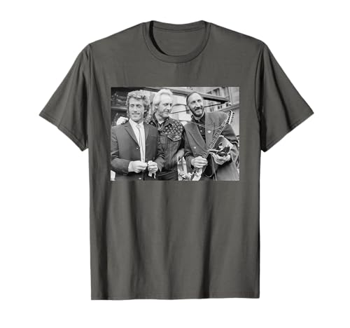 Photo de Roger Daltrey John Entwistle Pete Townshend The Who Guitare T-Shirt