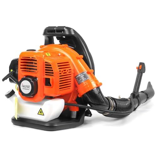 Top 5 Lightweight Backpack Blowers: Buyer's Guide 3 NEOTEC 52cc Gas Backpack Leaf Blower 2-Stroke Enginee 564 CFM 216 MPH