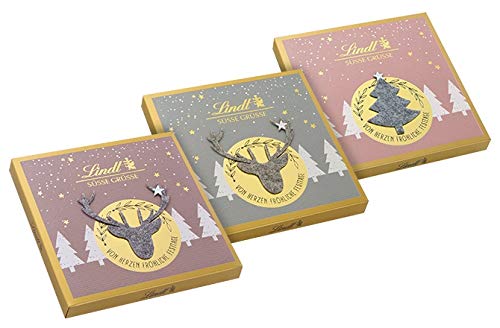 Lindt Schokolade Mini Pralinen Weihnachtszauber | 175g | 36 Pralinés in 9...