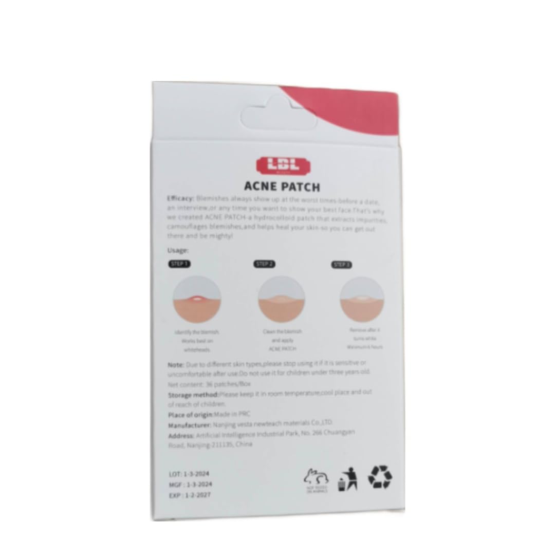 Luxury By Liv Beauty Acne Patch The Original (36 count) 3 Luxury By Liv Beauty Acne Patch The Original (36 count)
