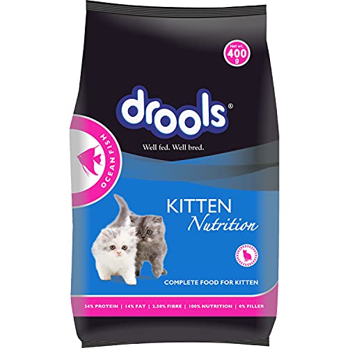 54% OFF on Drools Kitten (1-12 Months) Dry Cat Food, Ocean Fish, 400g 54% OFF on Drools Kitten (1-12 Months) Dry Cat Food, Ocean Fish, 400g