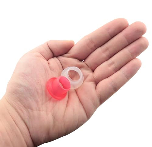 JianLing 20PCS Faucet Hot Cold Universal Leak Proof Sealing Gasket (White Red) Heavy Duty Hose to Prevent Dripping Without Wrapping raw Tape Suitable for All Kinds of Plumbing fixtures - Thumbnail 4