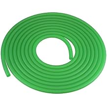 uxcell 10ft 6mm PU Transmission Round Belt High-Performance Urethane Belting Green for Conveyor Bonding Machine Dryer