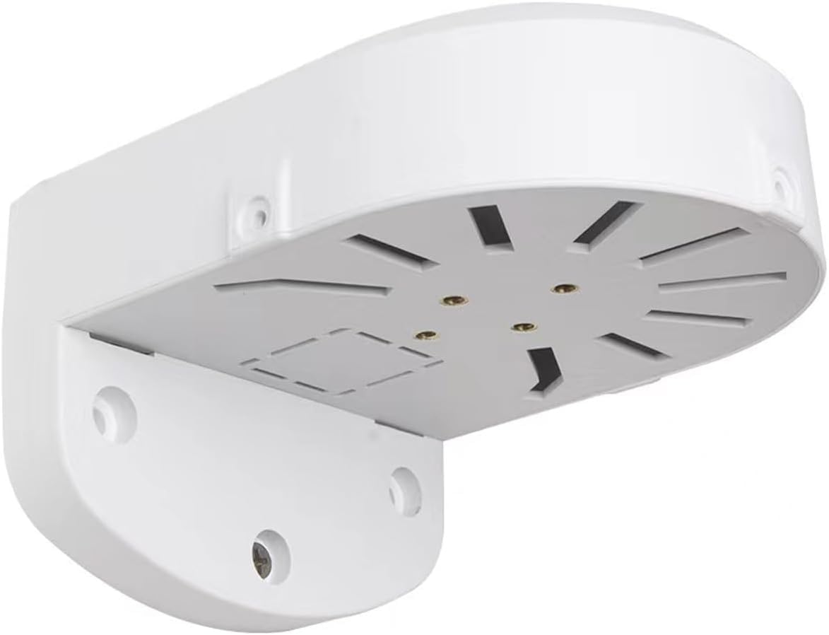 2 cajas de unión para cámara de cúpula de seguridad, soporte para cámara de vigilancia IP CCTV, soporte para cámaras de vigilancia IP, plástico ABS para interiores y exteriores
