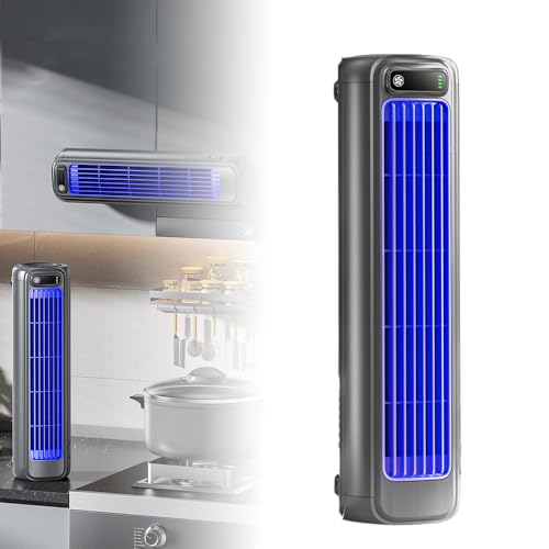 2026 New Sherum Cooling Ace Portable Air conditioner, Cooling Fan with 3 Speeds & LEDTouch Screen, lmwing UsB Charging AirConditioner for Bedroom Office Home (Grey)