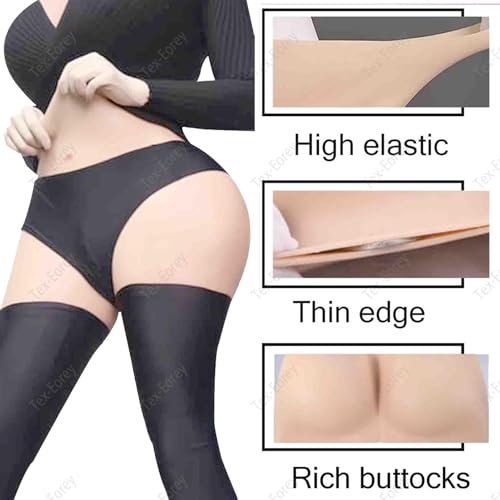 Culotte cachée en silicone pour gommer les formes masculines - 3