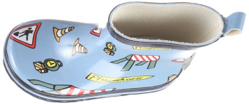 Playshoes Gummistiefel für Jungen und Unisex mit Verkehrszeichen