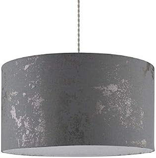 Village At Home Frankie Pendant Shade, Grey/Silver