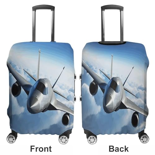 Travel Luggage Cover Elastic Suitcase Cover S Flying Airplane Suitcase Covers Suitcase Protector for Travel Washable Anti-scratch Suitcase Covers Luggages Decorative3