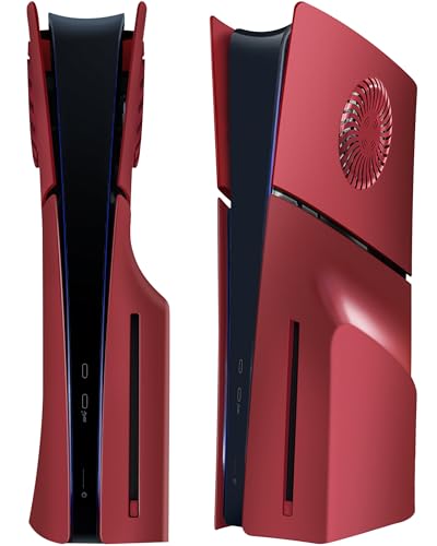 Plaques pour console PS5 Slim CD-ROM Joso coque de rechange avec ventilation noire