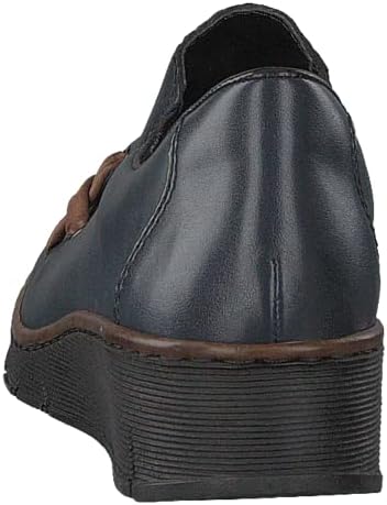 Rieker Women's Gala Casual Wedge Heel Shoes 41 M EU/ 9.5 B(M) US Navy | Image 4