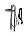 King Series Braden w/Silver Headstall/Reins Black