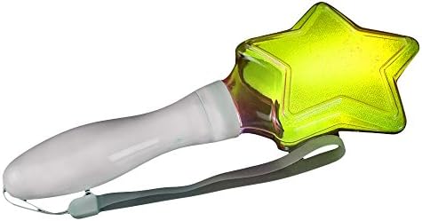 The Glowhouse Glitter Star Wand Handheld Sensory Toy (Green)