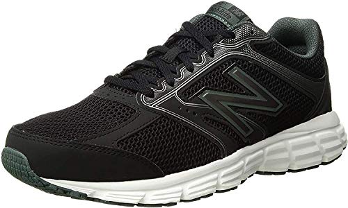 New Balance Men's 460 V2 Running Shoe, Black/Faded Rosin, 11.5 M US