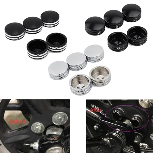 Cubierta de cadena Harley Softail con kit de pernos planos CNC antichoque 3