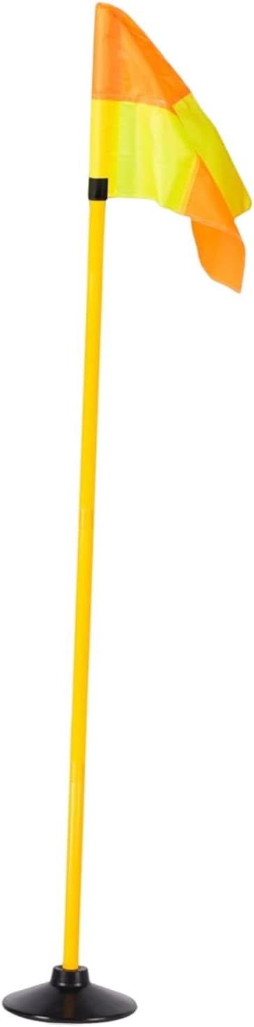 Menolana Corner Flag for Soccer Field Training Equipment,5ft Multifunction Adjustable Football Agility Training Pole for Rugby Sports