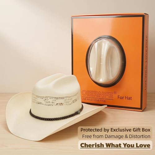 Image of Straw Cowboy Hat, Cattleman Crease 4.1 inch Wide Brim Western
