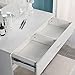 Riforla Vanity Set with Lighted Mirror, Makeup Vanity Dressing Table Dresser Desk with Large Drawer for Bedroom, White Bedroom Furniture(12 Cool LED Bulbs)