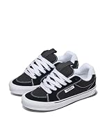 Vans Unisex Chukka Push Skate Shoe, Black/White, 9.5/11 — image 2